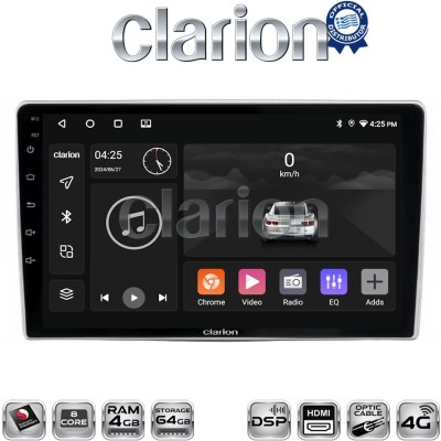 CLARION GL74160 Οθόνη OEM Multimedia Αυτοκινήτου για Alfa Romeo Mito 2008 (CarPlay/AndroidAuto/BT/GPS/WIFI/GPRS)