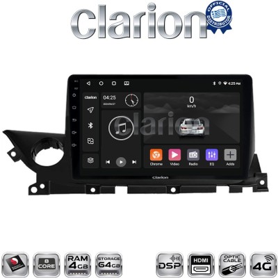 CLARION GL74223 Οθόνη OEM Multimedia Αυτοκινήτου για Mazda 6 2021 (CarPlay/AndroidAuto/BT/GPS/WIFI/GPRS)