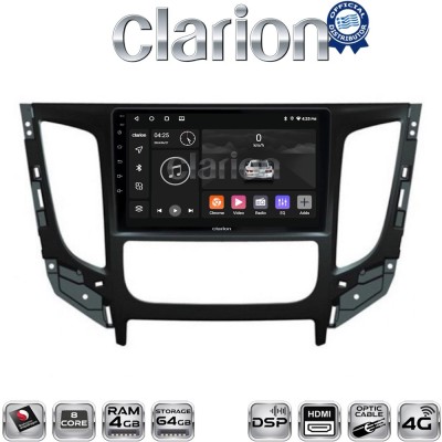 CLARION GL74230 Οθόνη OEM Multimedia Αυτοκινήτου για Mitsubishi L200 2014 Μόνο για αυτοκίνητα με Κλιματισμό (CarPlay/AndroidAuto