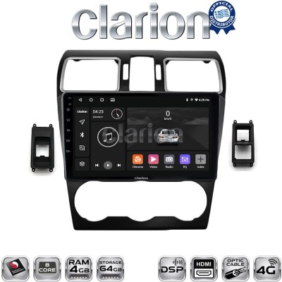 CLARION GL74262B Οθόνη OEM Multimedia Αυτοκινήτου για Subaru Impreza - Forester 2013 (CarPlay/AndroidAuto/BT/GPS/WIFI/GPRS)