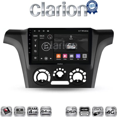CLARION GL74302 Οθόνη OEM Multimedia Αυτοκινήτου για MITSUBISHI OUTLANDER 2001 2006 (CarPlay/AndroidAuto/BT/GPS/WIFI/GPRS)