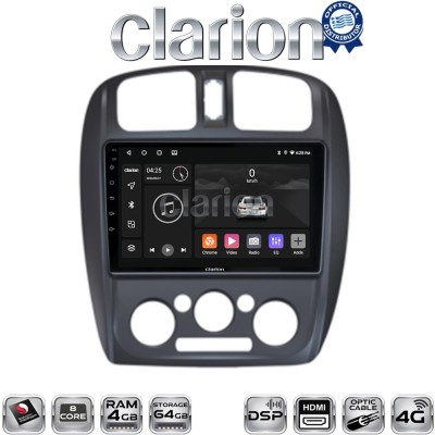 CLARION GL74325 Οθόνη OEM Multimedia Αυτοκινήτου για MAZDA 323 19992004 (CarPlay/AndroidAuto/BT/GPS/WIFI/GPRS)