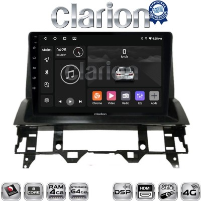 CLARION GL74437 Οθόνη OEM Multimedia Αυτοκινήτου για MAZDA 6 2002 2005 (CarPlay/AndroidAuto/BT/GPS/WIFI/GPRS)