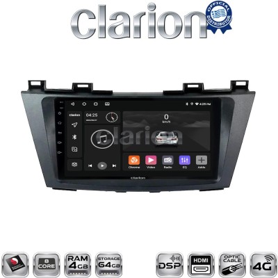 CLARION GL74440 Οθόνη OEM Multimedia Αυτοκινήτου για MAZDA 5 2011 (CarPlay/AndroidAuto/BT/GPS/WIFI/GPRS)