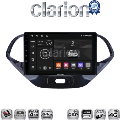 CLARION GL74499 Οθόνη OEM Multimedia Αυτοκινήτου για Ford KA 2016 (CarPlay/AndroidAuto/BT/GPS/WIFI/GPRS)