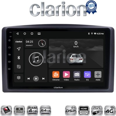 CLARION GL74665 Οθόνη OEM Multimedia Αυτοκινήτου για Mercedes Vito 2015 (CarPlay/AndroidAuto/BT/GPS/WIFI/GPRS)