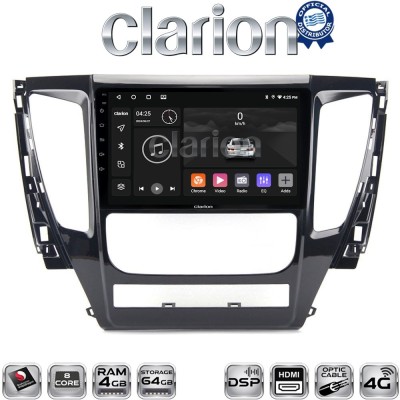 CLARION GL74992 Οθόνη OEM Multimedia Αυτοκινήτου για Mitsubishi Pajero 2014 (CarPlay/AndroidAuto/BT/GPS/WIFI/GPRS)