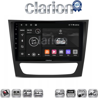 CLARION GL74090 Οθόνη OEM Multimedia Αυτοκινήτου για Mercedes E class (W211) (CarPlay/AndroidAuto/BT/GPS/WIFI/GPRS)
