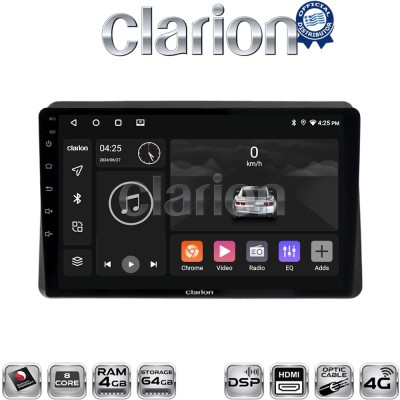 CLARION GL74507 Οθόνη OEM Multimedia Αυτοκινήτου για Nissan NV400 2020 Renault Master 2020 Opel Movano 2020 (CarPlay/AndroidA