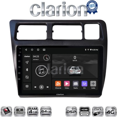 CLARION GL74910 Οθόνη OEM Multimedia Αυτοκινήτου για Toyota Corolla 1992 1997 (CarPlay/AndroidAuto/BT/GPS/WIFI/GPRS)
