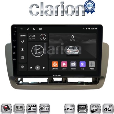 CLARION GL74346 Οθόνη OEM Multimedia Αυτοκινήτου για Seat Ibiza 2012 2015 (CarPlay/AndroidAuto/BT/GPS/WIFI/GPRS)