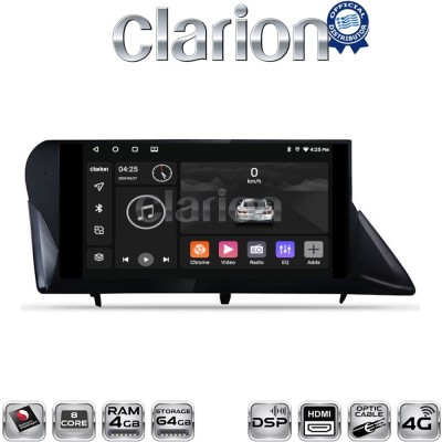 CLARION GL74800 Οθόνη OEM Multimedia Αυτοκινήτου για LEXUS RX 2009 2014 (CarPlay/AndroidAuto/BT/GPS/WIFI/GPRS)