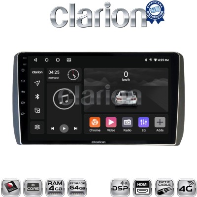 CLARION GL74885 Οθόνη OEM Multimedia Αυτοκινήτου για Toyota Urban - IST 2007 2016 (CarPlay/AndroidAuto/BT/GPS/WIFI/GPRS)