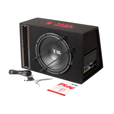 Subwoofer Enclosure Αυτοκινήτου Level 1 1x12" 300W Bass Habit Play P112A ενεργό με ενσωματωμένο ενισχυτή Subwoofer Enclosure Αυτοκινήτου Level 1 1x12" 300W Bass Habit Play P112A ενεργό με ενσωματωμένο ενισχυτή