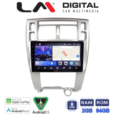 LM Digital - LM ZW8006 GPS Οθόνη OEM Multimedia Αυτοκινήτου για Hyundai Tucson 2004 2010 (CarPlay/AndroidAuto/BT/GPS/WIFI)