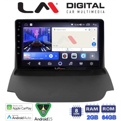 LM Digital - LM ZW8039 GPS Οθόνη OEM Multimedia Αυτοκινήτου για FORD ECOSPORT 20122017 (CarPlay/AndroidAuto/BT/GPS/WIFI)