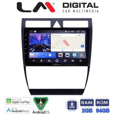 LM Digital - LM ZW8102 GPS Οθόνη OEM Multimedia Αυτοκινήτου για Audi A6 1998 2004 (CarPlay/AndroidAuto/BT/GPS/WIFI)