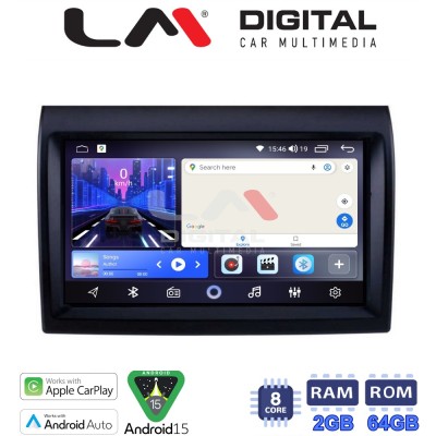 LM Digital - LM ZW8193 GPS Οθόνη OEM Multimedia Αυτοκινήτου για DUCATO, BOXER, JUMBER (CarPlay/AndroidAuto/BT/GPS/WIFI)