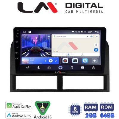 LM Digital - LM ZW8201 GPS Οθόνη OEM Multimedia Αυτοκινήτου για Jeep Gran Cherokee 1999 2004 (CarPlay/AndroidAuto/BT/GPS/WIFI)