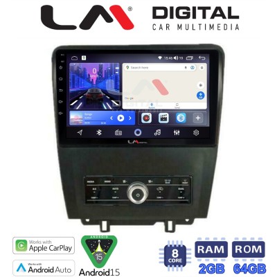 LM Digital - LM ZW8249 GPS Οθόνη OEM Multimedia Αυτοκινήτου για Ford Edge 2015 (CarPlay/AndroidAuto/BT/GPS/WIFI)