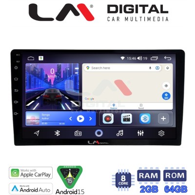 LM Digital - LM ZW8365 GPS Οθόνη OEM Multimedia Αυτοκινήτου για Ford Transit Custom 2013 2019 (CarPlay/AndroidAuto/BT/GPS/WIFI)