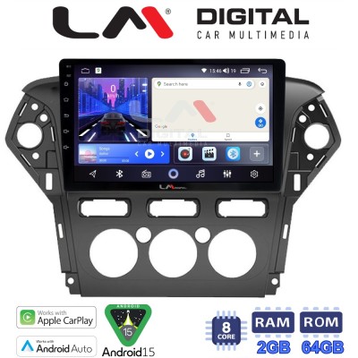 LM Digital - LM ZW8368C GPS Οθόνη OEM Multimedia Αυτοκινήτου για FORD MONDEO 2010 2013 (CarPlay/AndroidAuto/BT/GPS/WIFI)