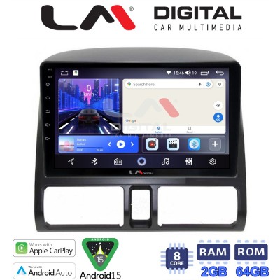LM Digital - LM ZW8376CL GPS Οθόνη OEM Multimedia Αυτοκινήτου για HONDA CRV 1996-2006 (CarPlay/AndroidAuto/BT/GPS/WIFI)
