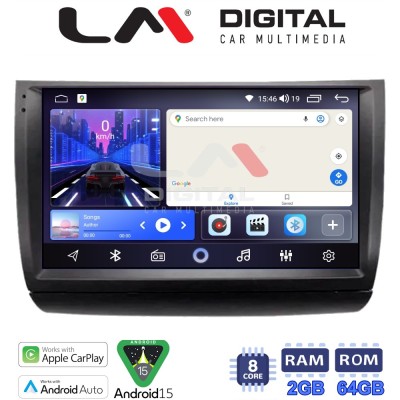 LM Digital - LM ZW8481 GPS Οθόνη OEM Multimedia Αυτοκινήτου για Toyota Prius 2002 2009 (CarPlay/AndroidAuto/BT/GPS/WIFI)