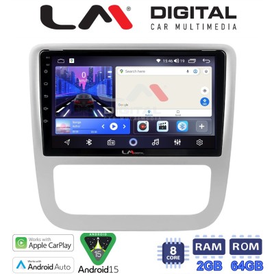 LM Digital - LM ZW8489 GPS Οθόνη OEM Multimedia Αυτοκινήτου για VW Scirocco & Eos 2008 2013 (CarPlay/AndroidAuto/BT/GPS/WIFI)