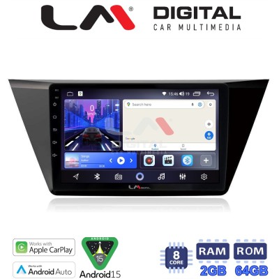 LM Digital - LM ZW8522 GPS Οθόνη OEM Multimedia Αυτοκινήτου για VW TOURAN 2016 (CarPlay/AndroidAuto/BT/GPS/WIFI)