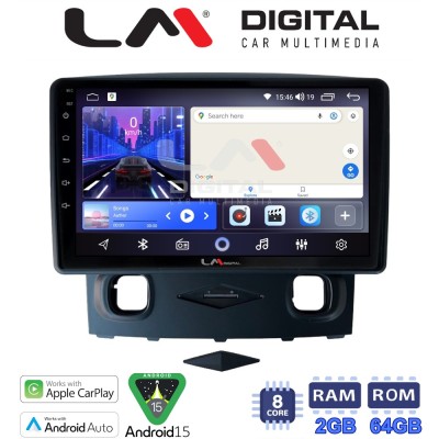 LM Digital - LM ZW8553 GPS Οθόνη OEM Multimedia Αυτοκινήτου για Ford Kuga 2008 2013 (CarPlay/AndroidAuto/BT/GPS/WIFI)