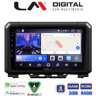 LM Digital - LM ZW8570 GPS Οθόνη OEM Multimedia Αυτοκινήτου για SUZUKI JIMNY 2018 (CarPlay/AndroidAuto/BT/GPS/WIFI)