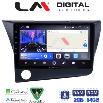 LM Digital - LM ZW8629 GPS Οθόνη OEM Multimedia Αυτοκινήτου για Honda CRZ 2010 2018 (CarPlay/AndroidAuto/BT/GPS/WIFI)