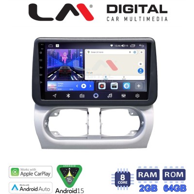 LM Digital - LM ZW8663 GPS Οθόνη OEM Multimedia Αυτοκινήτου για Opel Corsa C 2000 2006 Opel Tigra B 2004 2009 (CarPlay/Android