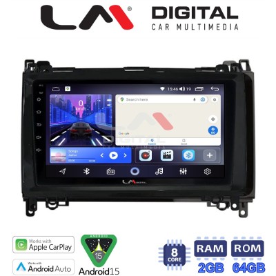 LM Digital - LM ZW8668 GPS Οθόνη OEM Multimedia Αυτοκινήτου για MERCEDES A(W169),B(W245) - SPRINTER - VITO (CarPlay/AndroidAuto/