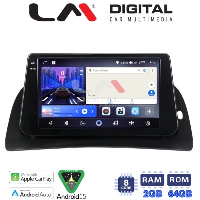 LM Digital - LM ZW8707 GPS Οθόνη OEM Multimedia Αυτοκινήτου για Renault Kangoo 2011 2021 (CarPlay/AndroidAuto/BT/GPS/WIFI)