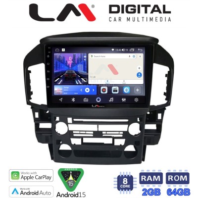 LM Digital - LM ZW8711 GPS Οθόνη OEM Multimedia Αυτοκινήτου για Lexus RX300 2000 2004 (CarPlay/AndroidAuto/BT/GPS/WIFI)