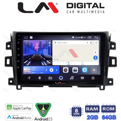 LM Digital - LM ZW8716 GPS Οθόνη OEM Multimedia Αυτοκινήτου για Nissan Navara D23 2016 (CarPlay/AndroidAuto/BT/GPS/WIFI)