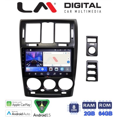 LM Digital - LM ZW8719 GPS Οθόνη OEM Multimedia Αυτοκινήτου για Hyundai Getz 2002 2013 (CarPlay/AndroidAuto/BT/GPS/WIFI)