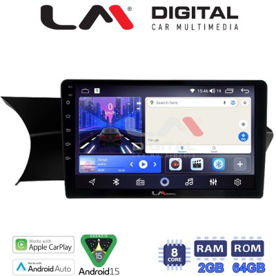 LM Digital - LM ZW8824 GPS Οθόνη OEM Multimedia Αυτοκινήτου για 0 (CarPlay/AndroidAuto/BT/GPS/WIFI)