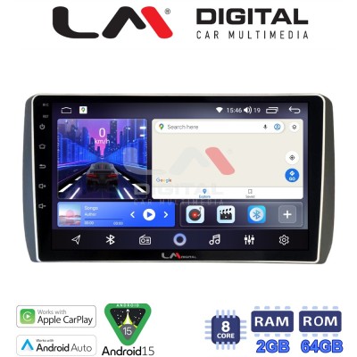 LM Digital - LM ZW8885 GPS Οθόνη OEM Multimedia Αυτοκινήτου για Toyota Urban - IST 2007 2016 (CarPlay/AndroidAuto/BT/GPS/WIFI)