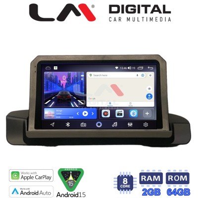 LM Digital - LM ZW8895 GPS Οθόνη OEM Multimedia Αυτοκινήτου για BMW 3 series (E90-91-92) 2005-2012 (CarPlay/AndroidAuto/BT/GPS/W