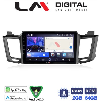 LM Digital - LM ZW8947 GPS Οθόνη OEM Multimedia Αυτοκινήτου για TOYOTA RAV 4 2013 2020 (CarPlay/AndroidAuto/BT/GPS/WIFI)