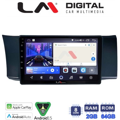 LM Digital - LM ZW8991 GPS Οθόνη OEM Multimedia Αυτοκινήτου για Subaru BRZ & Toyota GT86 2013 (CarPlay/AndroidAuto/BT/GPS/WIFI)