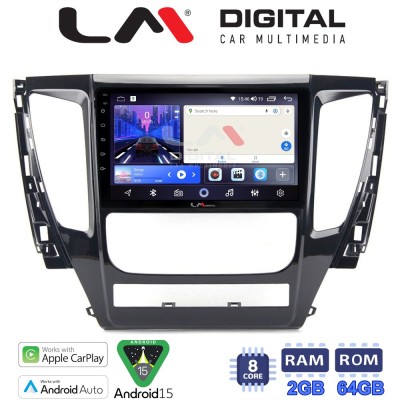 LM Digital - LM ZW8992 GPS Οθόνη OEM Multimedia Αυτοκινήτου για Mitsubishi Pajero 2014 (CarPlay/AndroidAuto/BT/GPS/WIFI)