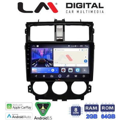 LM Digital - LM ZW8995 GPS Οθόνη OEM Multimedia Αυτοκινήτου για Mitsubishi Colt 2013 (CarPlay/AndroidAuto/BT/GPS/WIFI)