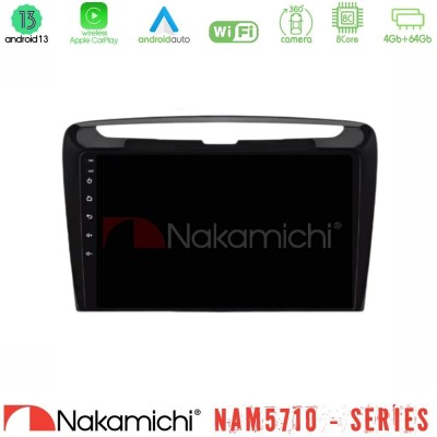 Nakamichi NAM5710 Series 8Core Android13 4+64GB Lancia Ypsilon Navigation Multimedia Tablet 9"