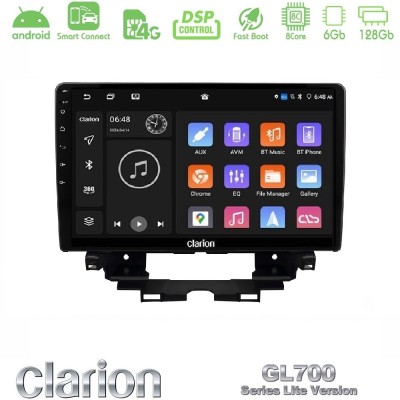 Clarion GL700 Lite Series 8Core Android ClarionOS 6+128GB Renault Kangoo / Nissan Townstar Navigation Multimedia Tablet 10" Με C