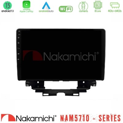 Nakamichi NAM5710 Series 8Core Android13 4+64GB Renault Kangoo / Nissan Townstar 2022- Navigation Multimedia Tablet 10"