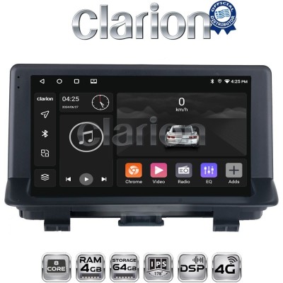 CLARION GL72292 Οθόνη OEM Multimedia Αυτοκινήτου για Audi Q3 2011 2019 (CarPlay/AndroidAuto/BT/GPS/WIFI/GPRS)